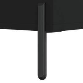 Noptiere, 2 buc., negru, 40x35x47,5 cm, lemn compozit, 11 image