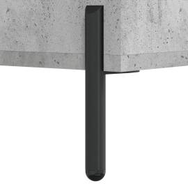 Noptieră, gri beton, 40x40x50 cm, lemn compozit, 11 image