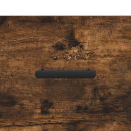 Noptieră, stejar fumuriu, 40x35x47,5 cm, lemn compozit, 9 image