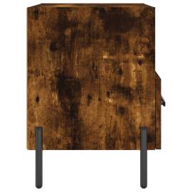 Noptieră, stejar fumuriu, 40x35x47,5 cm, lemn compozit, 5 image