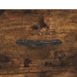 Noptiere, 2 buc., stejar fumuriu, 40x35x47,5 cm, lemn compozit, 10 image