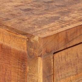 Masă consolă, 120x32x80 cm, lemn masiv de acacia brut, 6 image
