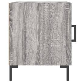 Noptieră, gri sonoma, 40x40x50 cm, lemn compozit, 5 image