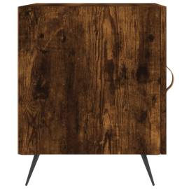 Noptieră, stejar fumuriu, 40x40x50 cm, lemn compozit, 5 image