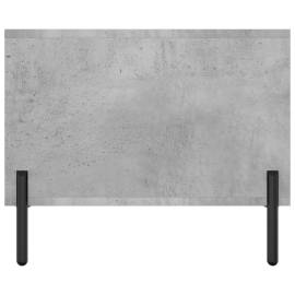 Măsuță de cafea, gri beton, 102x50x40 cm, lemn prelucrat, 7 image