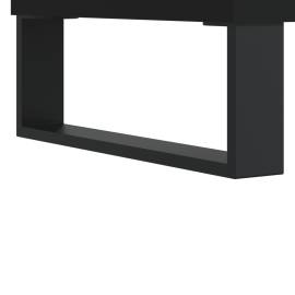 Masă de cafea, negru, 90x60x35 cm, lemn compozit, 9 image