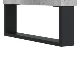 Masă de cafea, gri beton, 90x60x35 cm, lemn compozit, 9 image