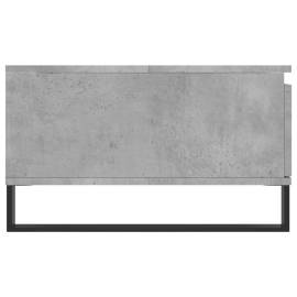 Masă de cafea, gri beton, 90x60x35 cm, lemn compozit, 7 image