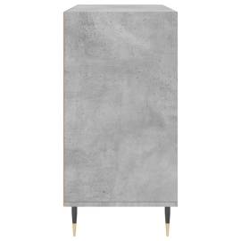 Servantă, gri beton, 103,5x35x70 cm, lemn compozit, 5 image