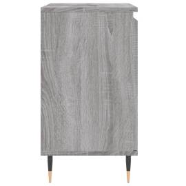 Dulap de baie, gri sonoma, 58x33x60 cm, lemn prelucrat, 6 image
