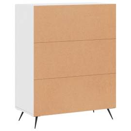 Servantă, alb, 69,5x34x90 cm, lemn compozit, 8 image