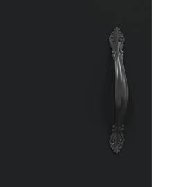 Servantă, negru, 69,5x34x90 cm, lemn compozit, 9 image
