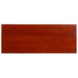 Masă consolă, maro clasic, 90x30x75cm, lemn masiv de mahon, 6 image