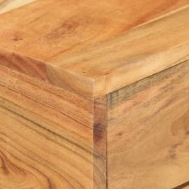 Masă laterală formă u, 45 x 30 x 61 cm, lemn masiv de acacia, 6 image