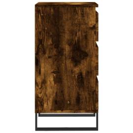 Servantă, stejar afumat, 40x35x70 cm, lemn prelucrat, 7 image