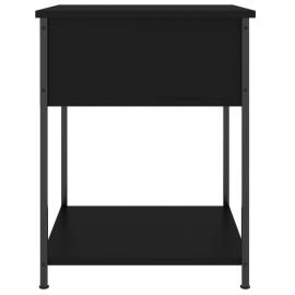 Noptiere, 2 buc., negru, 44x45x58 cm, lemn compozit, 8 image