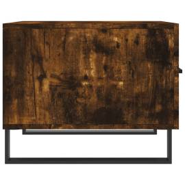 Măsuță de cafea, stejar fumuriu, 50x50x40 cm, lemn prelucrat, 7 image