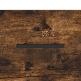 Măsuță de cafea, stejar fumuriu, 50x50x40 cm, lemn prelucrat, 9 image