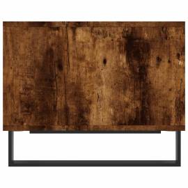 Măsuță de cafea, stejar fumuriu, 60x50x40 cm, lemn prelucrat, 5 image