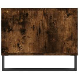 Măsuță de cafea, stejar fumuriu, 90x50x40 cm, lemn prelucrat, 7 image