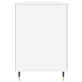 Birou, alb, 140x50x75 cm, lemn compozit, 7 image
