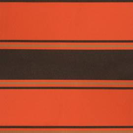 Copertină retractabilă portocaliu/maro 3x2,5 m, textil/aluminiu, 8 image