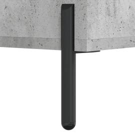 Servantă, gri beton, 34,5x32,5x90 cm, lemn prelucrat, 7 image