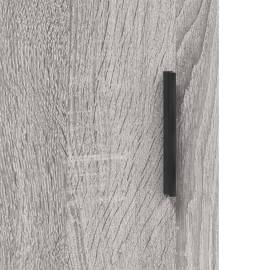 Birou, gri sonoma, 140x50x75 cm, lemn compozit, 9 image