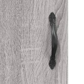 Birou, gri sonoma, 140x50x75 cm, lemn compozit, 9 image