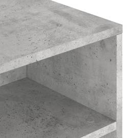 Măsuță de cafea, gri beton, 90x55x42,5 cm, lemn prelucrat, 7 image