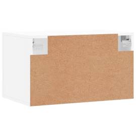 Dulap de perete, alb, 60x36,5x35 cm, lemn prelucrat, 8 image
