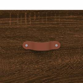 Dulap de perete, stejar maro, 60x36,5x35 cm, lemn prelucrat, 9 image