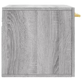 Dulap de perete, gri sonoma, 60x36,5x35 cm, lemn prelucrat, 7 image