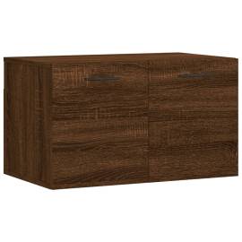 Dulap de perete, stejar maro, 60x36,5x35 cm, lemn prelucrat, 2 image