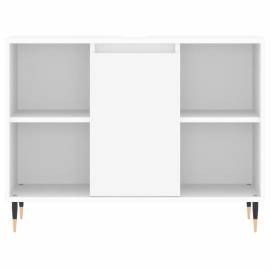 Dulap pentru baie, alb, 80x33x60 cm, lemn compozit, 6 image