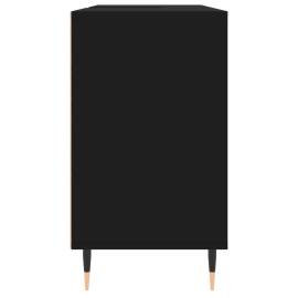 Dulap pentru baie, negru, 80x33x60 cm, lemn compozit, 7 image