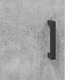 Dulap înalt, gri beton, 69,5x31x115 cm, lemn prelucrat, 10 image
