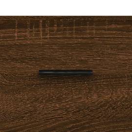 Dulap înalt, stejar maro, 69,5x31x115 cm, lemn prelucrat, 10 image