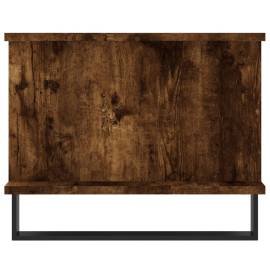 Măsuță de cafea, stejar fumuriu, 90x50x40 cm, lemn prelucrat, 7 image