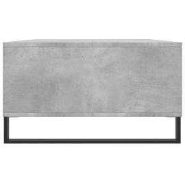 Masă de cafea, gri beton, 104x60x35 cm, lemn compozit, 7 image