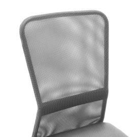 Scaun de birou, gri, 44x52x100 cm, plasă textilă, 5 image
