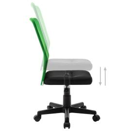 Scaun de birou, negru și verde, 44x52x100 cm, plasă textilă, 7 image