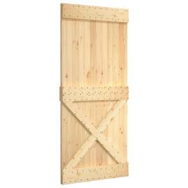Ușă „narvik”, 100x210 cm, lemn masiv de pin, 2 image