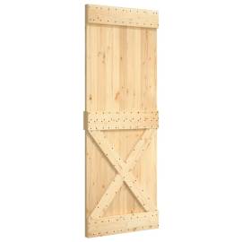 Ușă „narvik”, 85x210 cm, lemn masiv de pin, 2 image