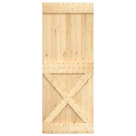 Ușă „narvik”, 90x210 cm, lemn masiv de pin, 5 image