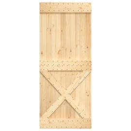 Ușă „narvik”, 95x210 cm, lemn masiv de pin, 5 image