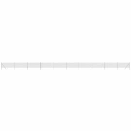 Gard de plasă de sârmă, argintiu, 1,1x25 m, 2 image