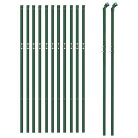Gard de plasă de sârmă, verde, 0,8x25 m, 3 image