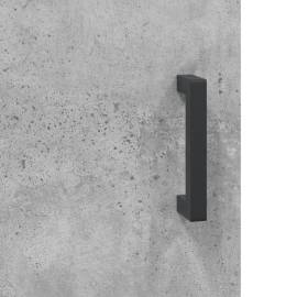 Servantă, gri beton, 100x36x60 cm, lemn compozit, 10 image