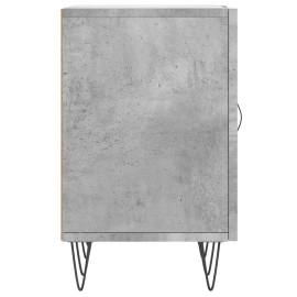 Comodă tv, gri beton, 150x30x50 cm, lemn compozit, 7 image